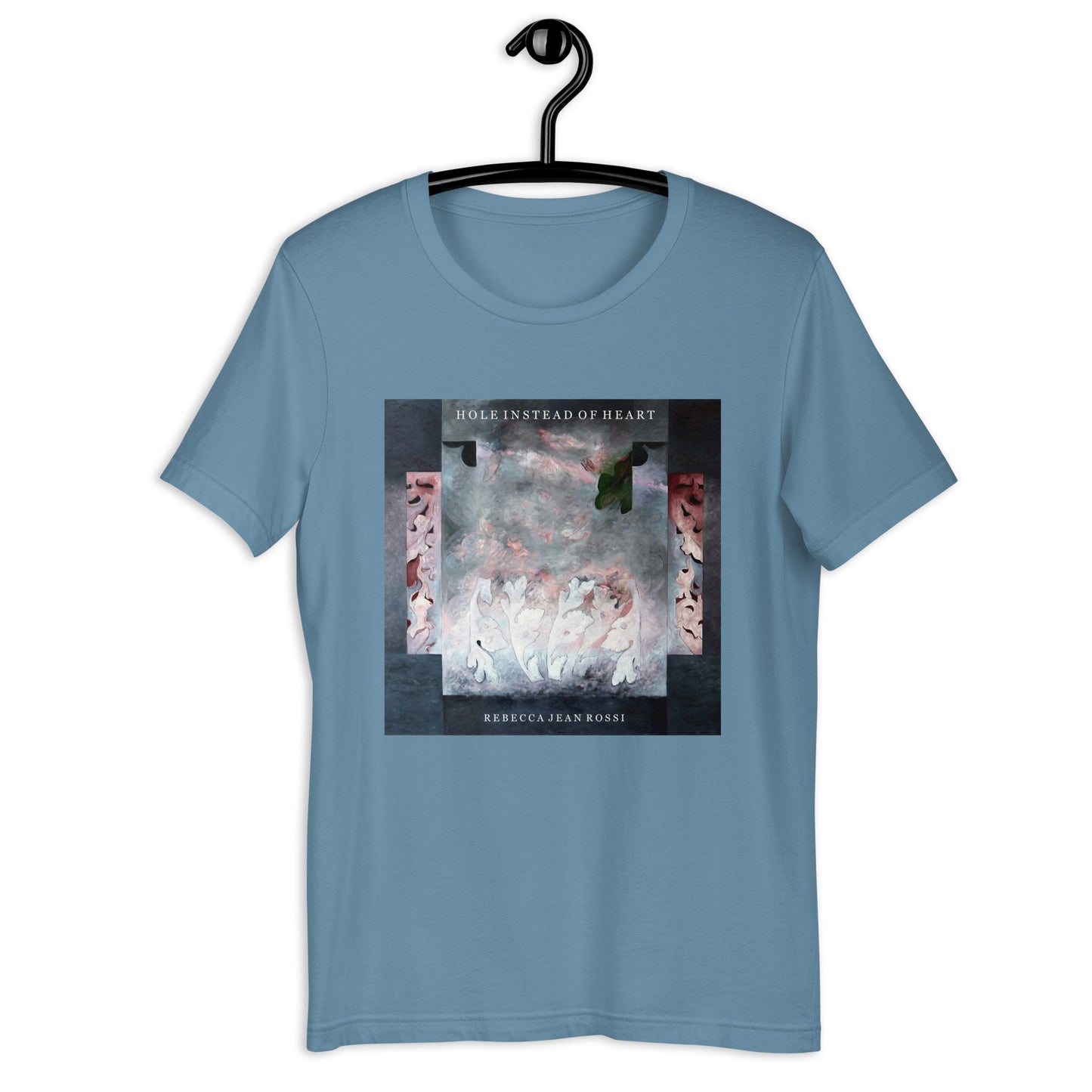 Unisex t-shirt "Hole Instead of Heart" album art by Greg Rossi